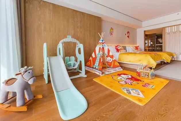 Family Oda, 2 Çift Kişilik Yatak, Balkon (Discovery Family Room)