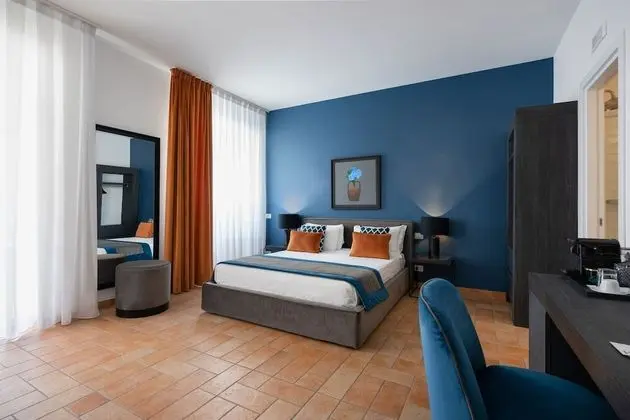 Deluxe Dört Kişilik Oda, 1 Yatak Odası, Banyolu/Duşlu, Avlu Manzaralı
