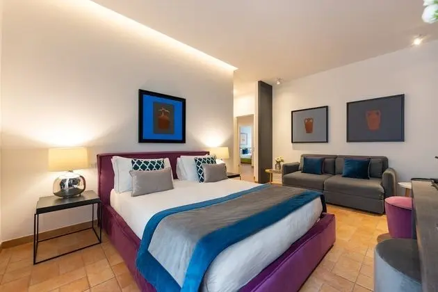 Deluxe Dört Kişilik Oda, 1 Yatak Odası, Banyolu/Duşlu, Avlu Manzaralı