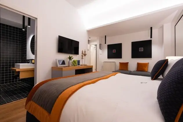 Deluxe Dört Kişilik Oda, 1 En Büyük (King) Boy Yatak, Avlu