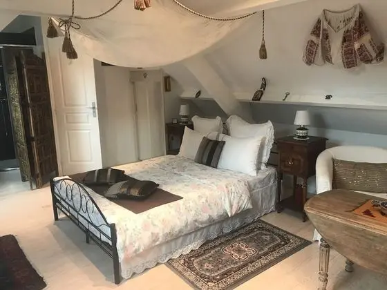 Tek Büyük Yataklı Oda, 1 Çift Kişilik Yatak, Sigara İçilmez (Romantique)