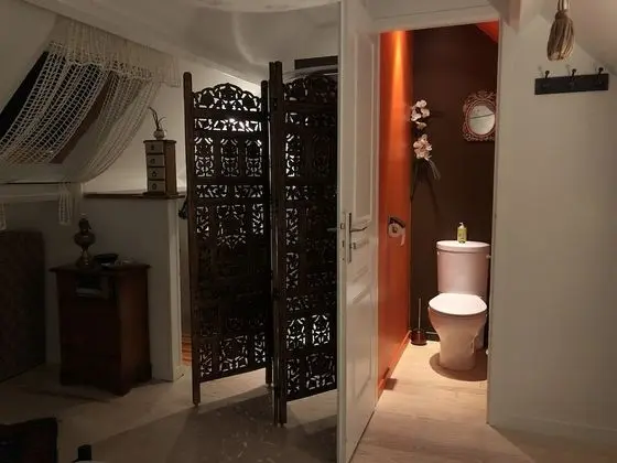 Tek Büyük Yataklı Oda, 1 Çift Kişilik Yatak, Sigara İçilmez (Romantique)