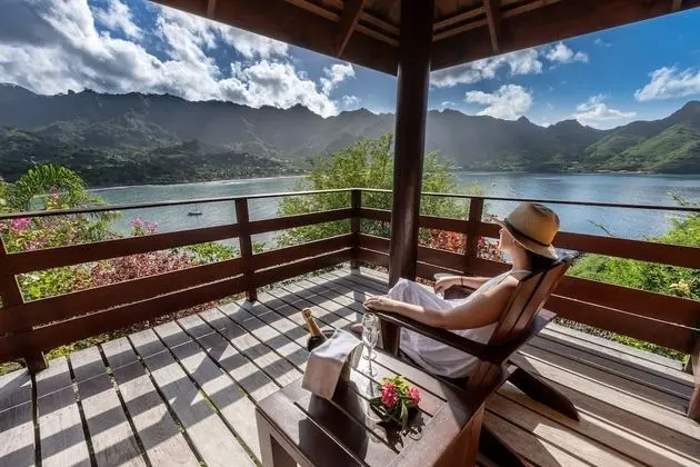 Premium Bungalov, Koy Manzaralı