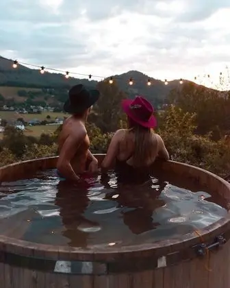 Comfort Çadır, Özel Banyo (Dôme transparent)