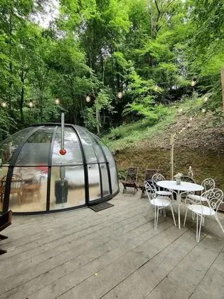 Comfort Çadır, Özel Banyo (Dôme transparent)