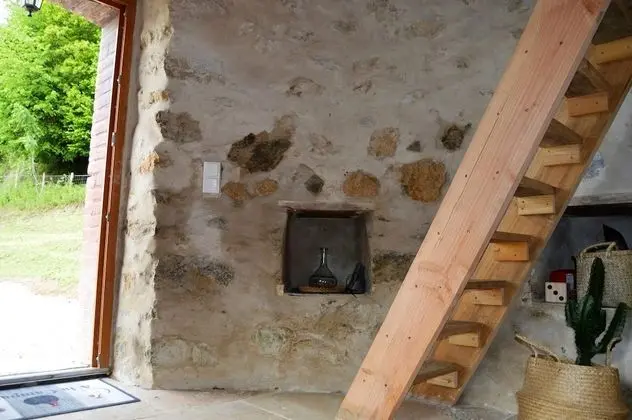 Dağ Evi, Özel Banyo (Pigeonnier)