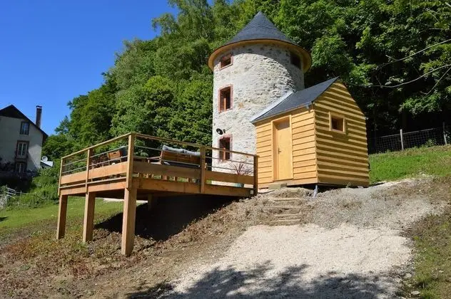 Dağ Evi, Özel Banyo (Pigeonnier)