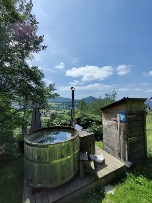 Dağ Evi, Özel Banyo (Pigeonnier)