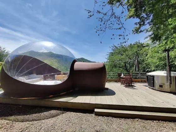 Premium Oda, Ortak Banyo (La Big'Bulle Transparente)