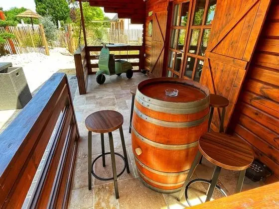 Family Kır Evi, Özel Banyo, Havuz Manzaralı (LE PETIT CHAMPIGNY)