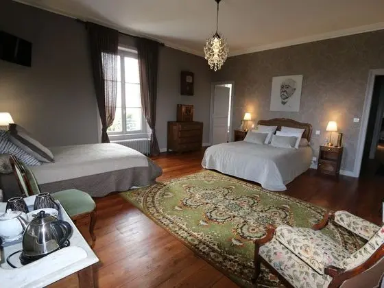 Family Süit, Banyolu/Duşlu, Park Manzaralı (Suite Georges CLEMENCEAU)