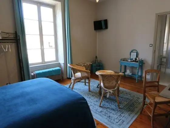 Standard Tek Büyük Yataklı Oda, Banyolu/Duşlu, Bahçe Manzaralı (Chambre Vendéenne.)