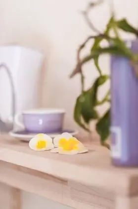 Design Üç Kişilik Oda, 3 Tek Kişilik Yatak, Özel Banyo, Şehir Manzaralı (Lavanda)