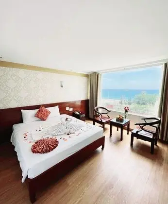 Deluxe Tek Büyük Yataklı Oda, 1 Yatak Odası, Deniz Manzaralı