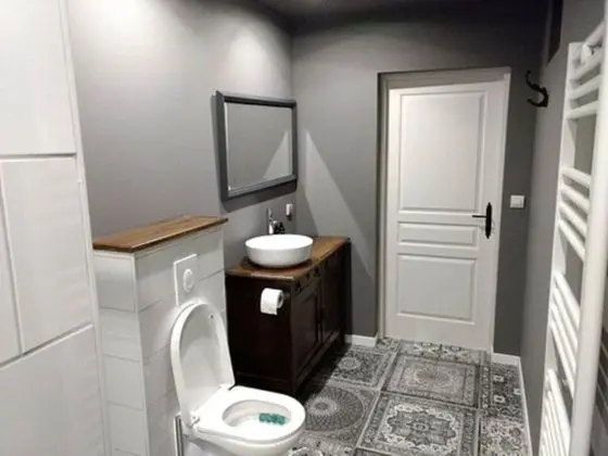 Tek Büyük Yataklı Oda (Monet)