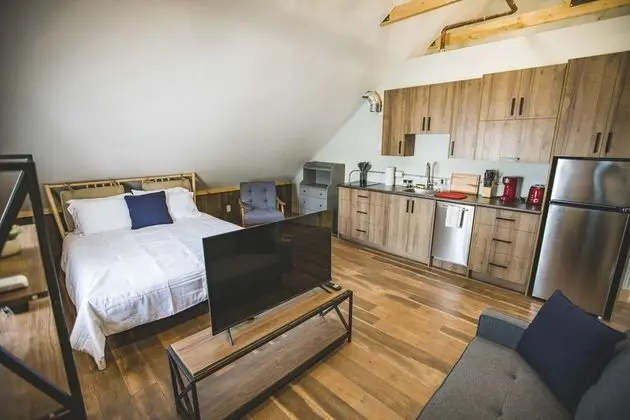 Romantic Çatı Katı (Loft), Banyolu/Duşlu (Cathedrale - 3e etage)