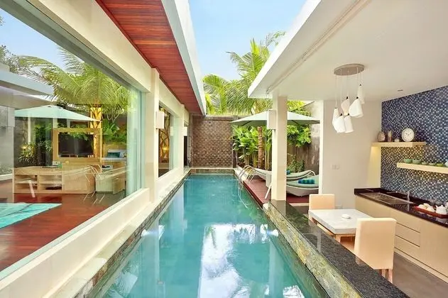 Spearmint - One Bedroom Pool Villa, Twin Bed