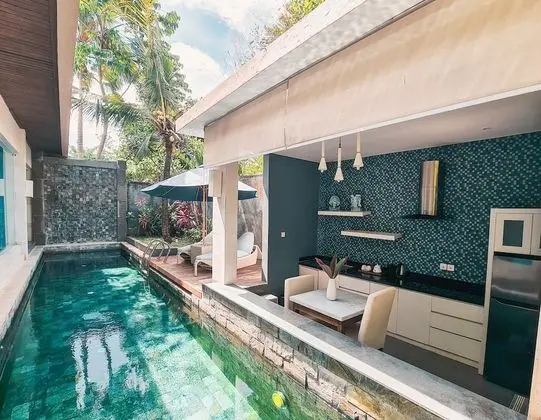 Spearmint - One Bedroom Pool Villa, Twin Bed