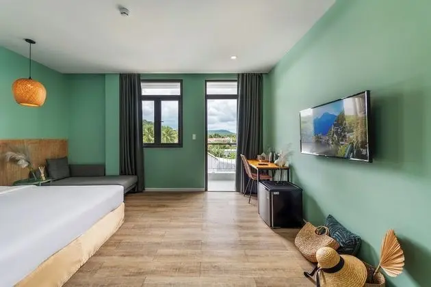 Deluxe Tek Büyük Yataklı Oda, Balkon