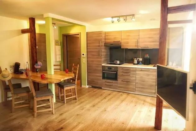 Deluxe Apart Daire, Özel Banyo (Bulle au Vert)