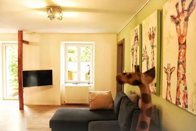 Deluxe Apart Daire, Özel Banyo (Bulle au Vert)