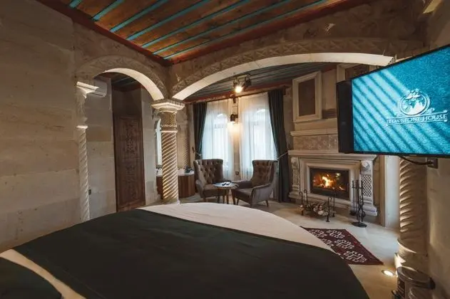 Superior Suite, Bahçe Manzaralı, Şömineli ve Jakuzili