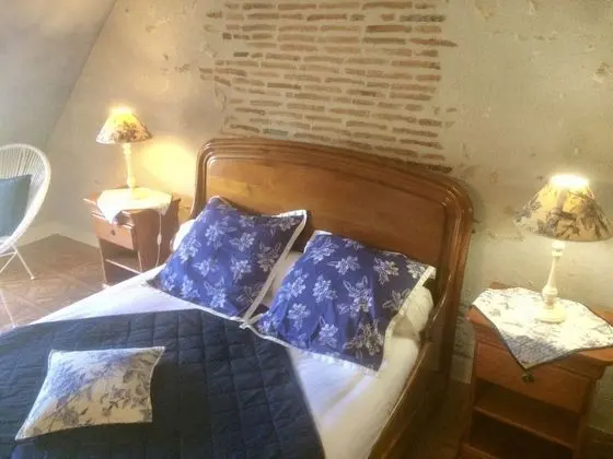 Romantic Tek Büyük Yataklı Oda, Tepe Manzaralı (Ancolie)