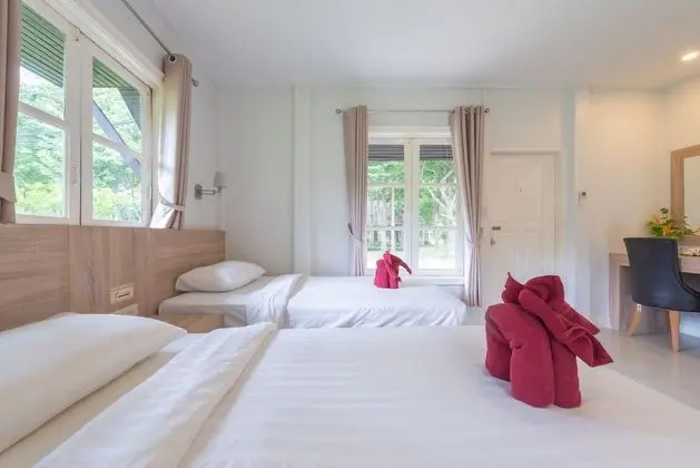 Deluxe İki Ayrı Yataklı Oda, 1 Yatak Odası, Bahçe Manzaralı