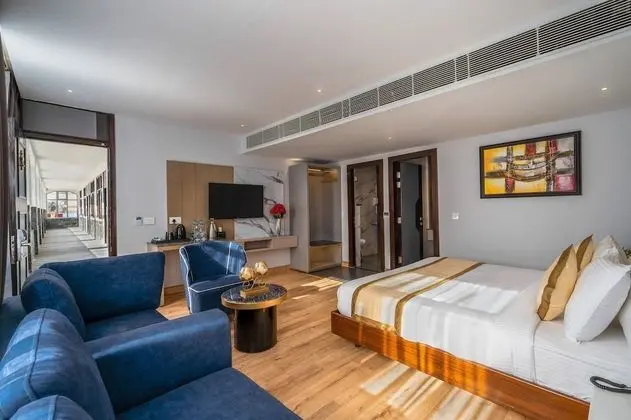 Family Oda, 2 Çift Kişilik Yatak, Tepe Manzaralı