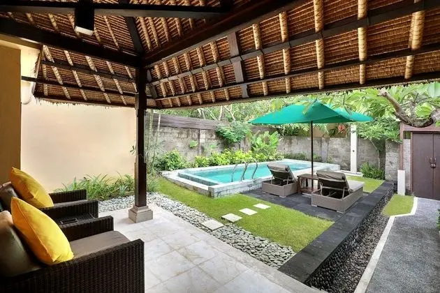 Deluxe Villa, 1 Çift Kişilik veya 2 Tek Kişilik Yatak, Kişiye Özel Havuzlu, Havuz Manzaralı