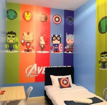 Marvel Themed, 2 Bedrooms