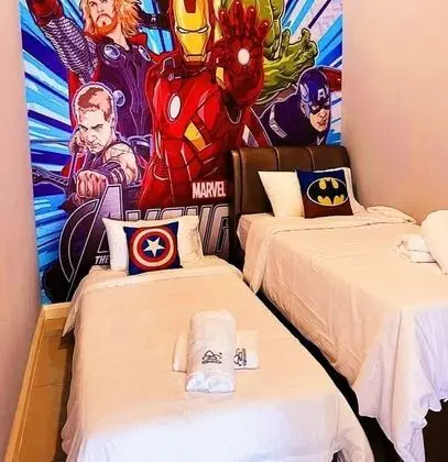 Marvel Themed, 2 Bedrooms
