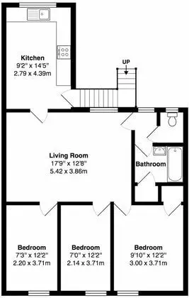 Business Apart Daire, Özel Banyo, Şehir Manzaralı (3 Bedrooms)