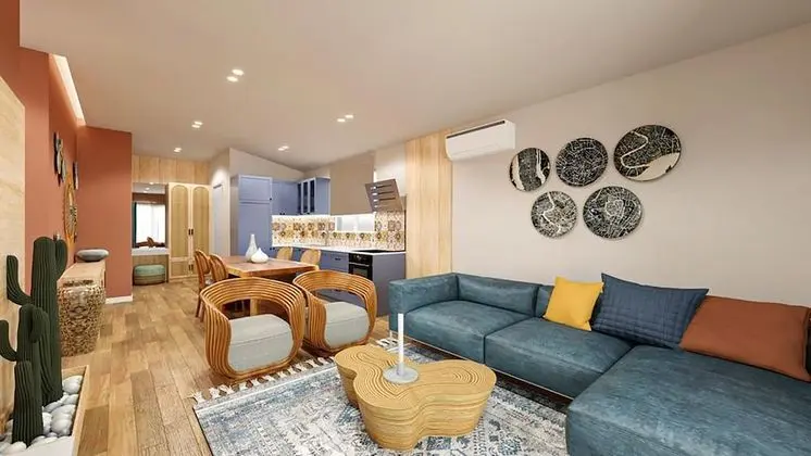 Deluxe Apart Daire, 1 Yatak Odası, Balkon