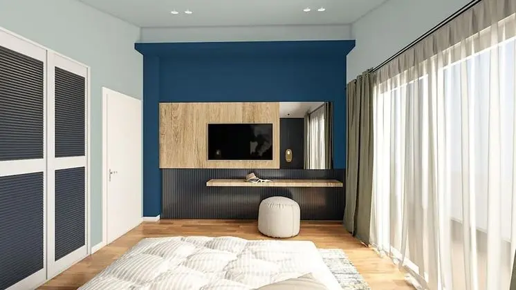 Deluxe Apart Daire, 2 Yatak Odası, Balkon