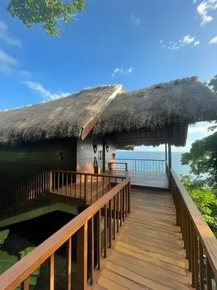 Panoramic Villa, 2 Yatak Odası, Kişiye Özel Havuzlu, Okyanusa Sıfır (Hanging Two Bedroom Pool Villa)