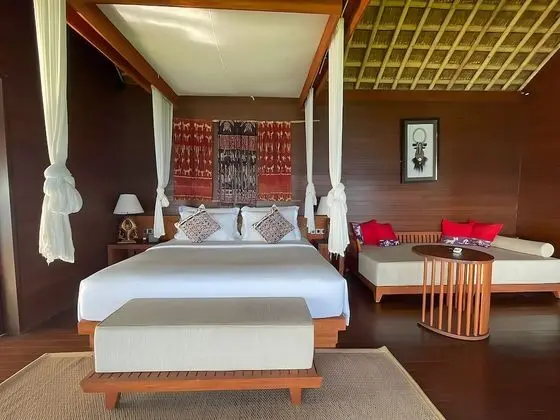 Panoramic Villa, 2 Yatak Odası, Kişiye Özel Havuzlu, Okyanusa Sıfır (Hanging Two Bedroom Pool Villa)