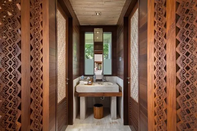 Panoramic Villa, 2 Yatak Odası, Kişiye Özel Havuzlu, Okyanusa Sıfır (Hanging Two Bedroom Pool Villa)