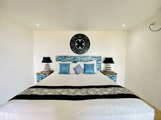 Deluxe Villa, 1 Yatak Odası, Kişiye Özel Havuzlu, Deniz Manzaralı