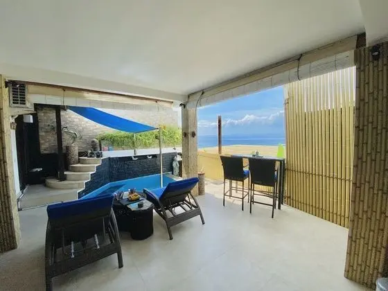 Deluxe Villa, 1 Yatak Odası, Kişiye Özel Havuzlu, Deniz Manzaralı