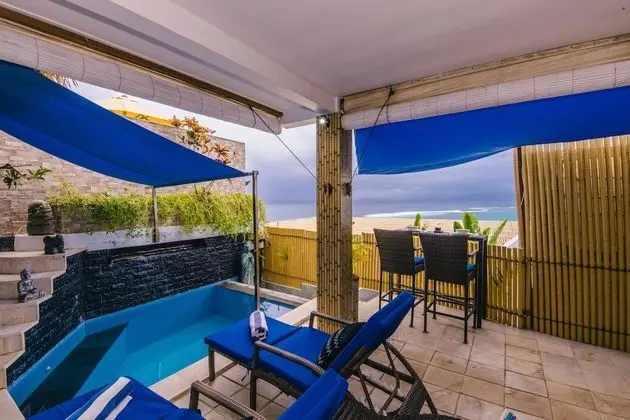 Deluxe Villa, 1 Yatak Odası, Kişiye Özel Havuzlu, Deniz Manzaralı