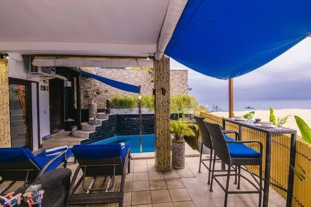 Deluxe Villa, 1 Yatak Odası, Kişiye Özel Havuzlu, Deniz Manzaralı