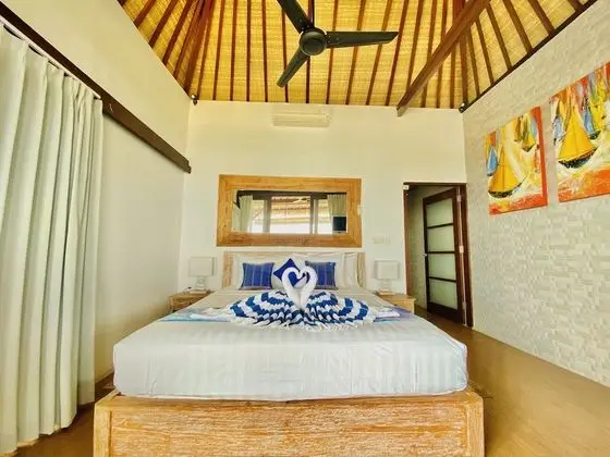 Luxury Villa, 1 Yatak Odası, Kişiye Özel Havuzlu, Deniz Manzaralı
