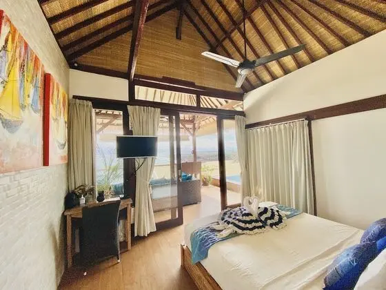 Luxury Villa, 1 Yatak Odası, Kişiye Özel Havuzlu, Deniz Manzaralı