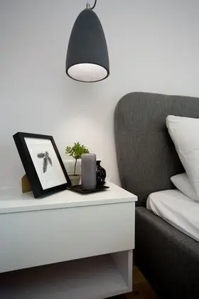 Deluxe Apart Daire, 1 Büyük (Queen) Boy Yatak ve Çekyat (Pure White)