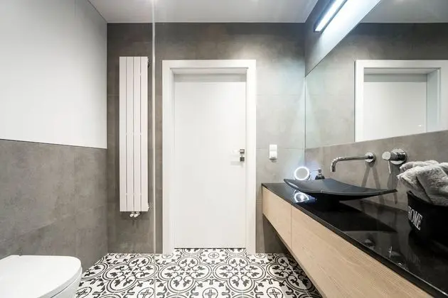 Deluxe Apart Daire, 1 Büyük (Queen) Boy Yatak ve Çekyat (Silver Grey)