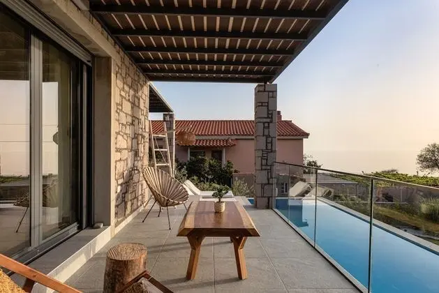 Luxury Villa, 2 Yatak Odası, Kişiye Özel Havuzlu, Deniz Manzaralı