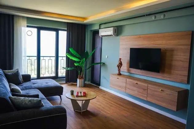 1+1 Suite, Deniz Manzaralı, Klimalı