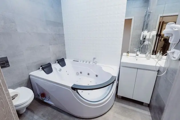 Deluxe Apart Daire, 1 Büyük (Queen) Boy Yatak ve Çekyat, Sıcak Su Küveti