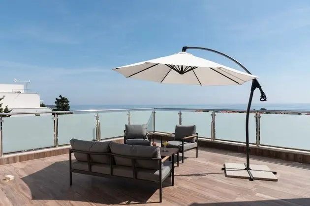Deluxe Çatı Katı Süiti (Penthouse), 2 Yatak Odası, Sigara İçilmez, Deniz Manzaralı